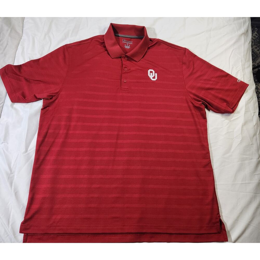 Champion Oklahoma‎ Sooners Men's Polo, XL